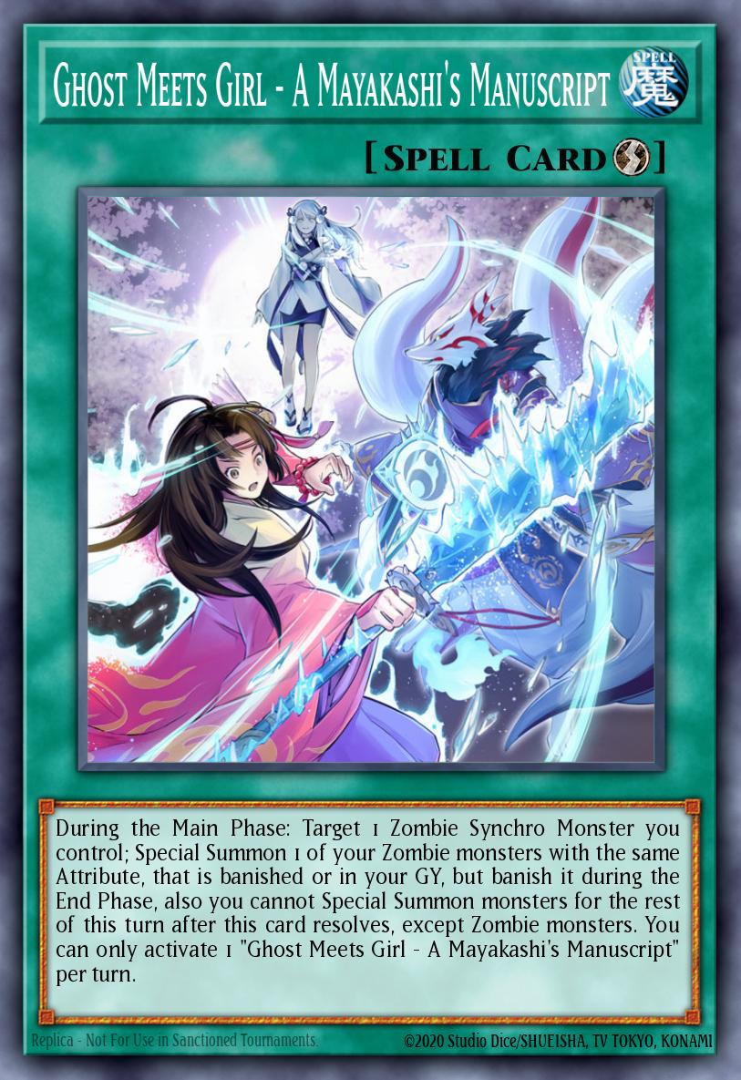 Ghost Meets Girl - A Mayakashi's Manuscript